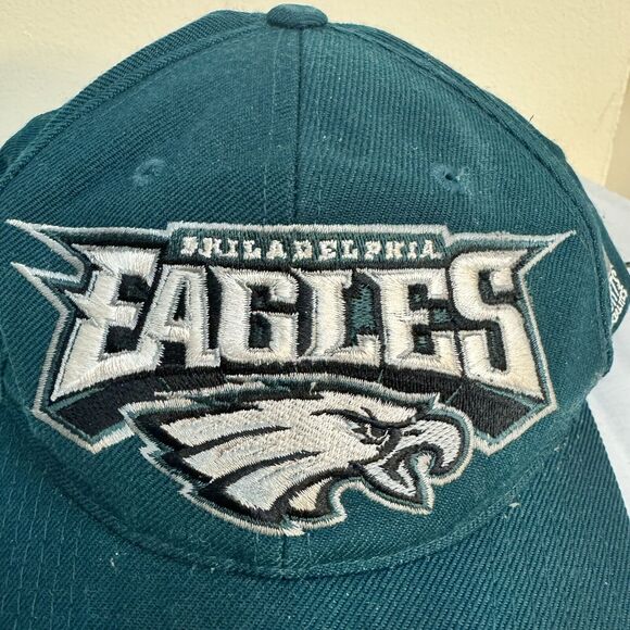 Vintage Philadelphia Eagles Snapback Hat Adjustable Sports Specialties NFL 90s - Picture 3 of 10